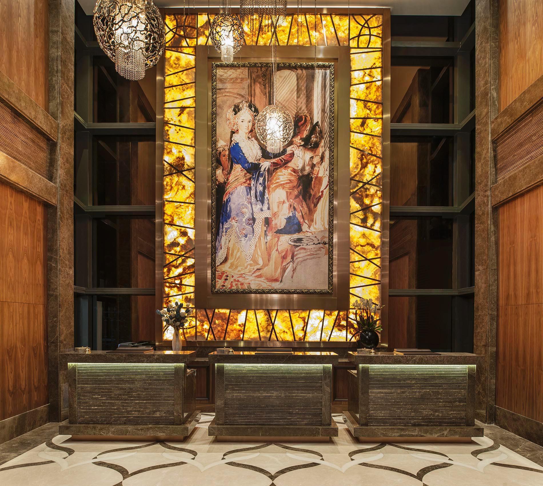 ホテル ユレイナス イスタンブール トプカピ エクステリア 写真 The lobby of the hotel